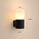 Modern Up and Down Waterproof Wall Sconce for Outdoor Porch