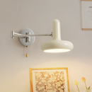 Retro Capsule White Swing Arm Wall Lamp