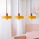 3 Heads Modern Art Decor Simple Glass Pendant Light
