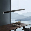 Minimalist One-line Long LED Dining Room Pendant Lights