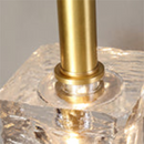 Romantic Shining Living Room Ambient Light Crystal Ceiling Hanging Lamps