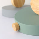 Colorful Simple Wood LED Pendant Lights