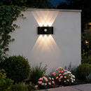 IP65 Modern Up and Down LED PIR Outdoor Wall Light