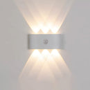 IP65 Modern Up and Down LED PIR Outdoor Wall Light