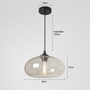 Unique Glass Dining Room Colorful Pendant Lights