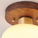 Creative Round Glass Hallway Ceiling Lighting