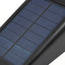IP54 Waterproof Black Solar Powered Outdoor Wall Lights, Dusk-to-Dawn