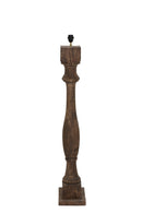 Floor lamp 23x23x125 cm ROBBIA wood dark brown