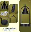 Contemporary Simple Iron Bedroom Mini Warming Candle Lamp