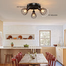 Industrial Adjustable Black Spotlight Ceiling Lights