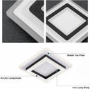 Contemporary simplicity Hallway LED Ceiling Lights in Cold White