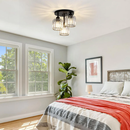 Modern Black Hallway Flush Ceiling Lights