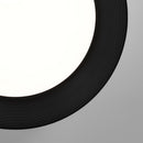 Modern LED Metal Ceiling Lamp Flush Mount Black Ceiling Light