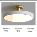 Circular LED Dimmable Ceiling Lights For Bedroom with Remote Control