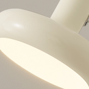 Retro Capsule White Swing Arm Wall Lamp