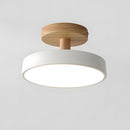 Set of 2 Nordic Semi Flush Ceiling Lights Hallway LED Ceiling Lamp