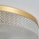 Light Luxury Crystal Copper Ceiling Lamp