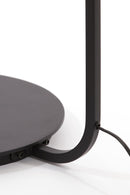 Floor lamp 43x164 cm LYRA natural+matt black