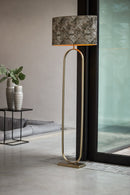 Floor lamp 30x15x142 cm JAMIRI light gold