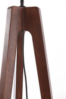 Floor lamp tripod 35x35x118 cm TROINA wood russet