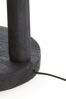 Floor lamp 30x135 cm XITTA wood matt black