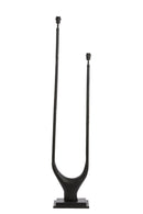 Floor lamp 2L 31x18x149 cm GAVI matt black