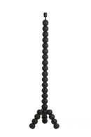Floor lamp 35x35x130 cm VEGLIO wood matt black