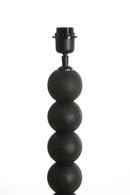 Floor lamp 35x35x130 cm VEGLIO wood matt black
