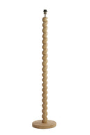 Floor lamp 30x138 cm NANNO wood matt natural