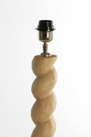 Floor lamp 30x138 cm NANNO wood matt natural