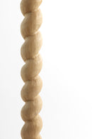 Floor lamp 30x138 cm NANNO wood matt natural
