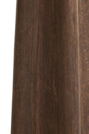 Floor lamp 23x23x125 cm NAVELLI wood matt grey-brown