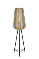 Floor lamp tripod 37x135 cm ADETA gold+matt black