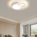 Modern Round LED Ceiling Lights Bedroom Art Decor