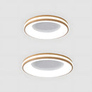 Modern Simplistic Iron Circle Ceiling Light Fixture For Bedroom