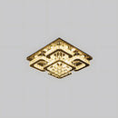 Nordic LED Crystal Square Ceiling Light