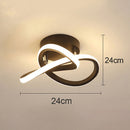 Led lights ceiling fixture for aisle entrance
