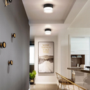 Compact Black and White Hallway LED Ceiling Downlights