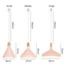 Nordic Macaron Creative Wooden Pendant Lamp