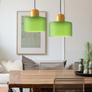 Bauhaus Small Glass Art Pendant Light For Kitchen Island
