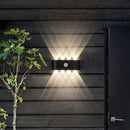 IP65 Modern Up and Down LED PIR Outdoor Wall Light