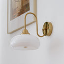 Modern Glass Geometry Wall Light for Living Room