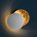 Modern Creative Round Circle Rotating Wall Light