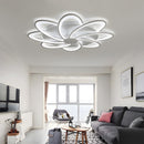 Modern Design Flower Shape White Bedroom Ceiling Light
