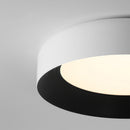 Modern LED Metal Ceiling Lamp Flush Mount Black Ceiling Light