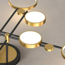 Minimalist Modern Creative Ring Ceiling Lights for Bedroom