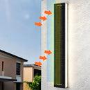 IP54 Contemporary Outdoor Wall Lights Solar Wall Lamp, Dusk to Dawn
