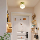Cream Creative Corridor Aisle Glass Ceiling Light