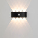 IP65 Modern Up and Down LED PIR Outdoor Wall Light