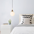Glass Globe Splendor Pendant Light